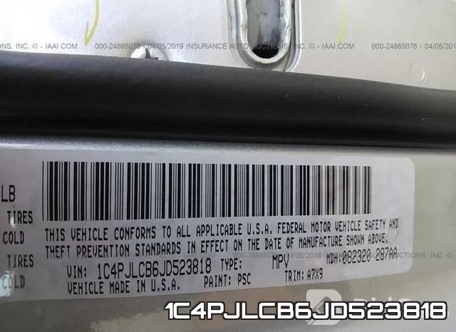 1C4PJLCB6JD523818 фото 10