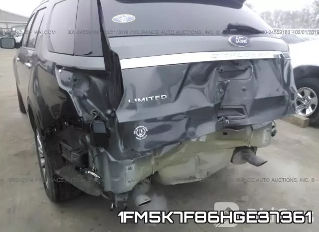 1FM5K7F86HGE37361 фото 7