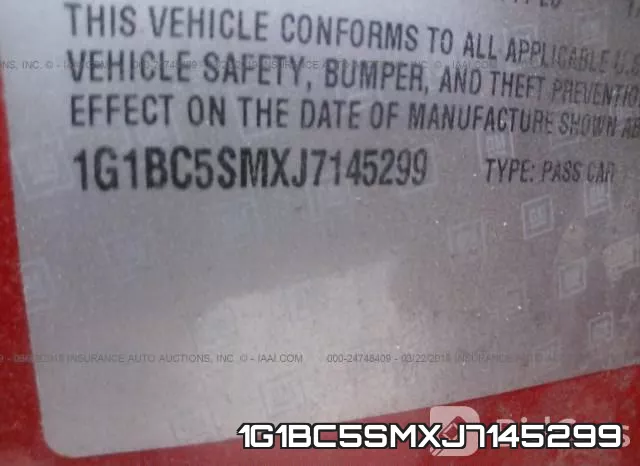 1G1BC5SMXJ7145299 фото 10