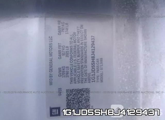 1G1JD5SH8J4129437 фото 10