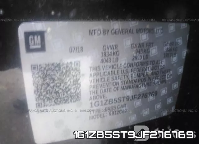 1G1ZB5ST9JF276769 фото 10