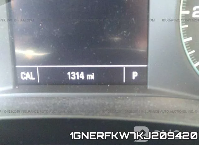 1GNERFKW7KJ209420 фото 8