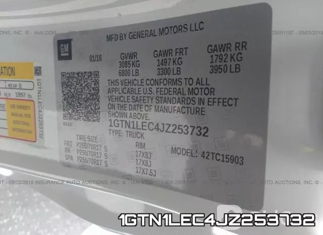 1GTN1LEC4JZ253732 фото 10