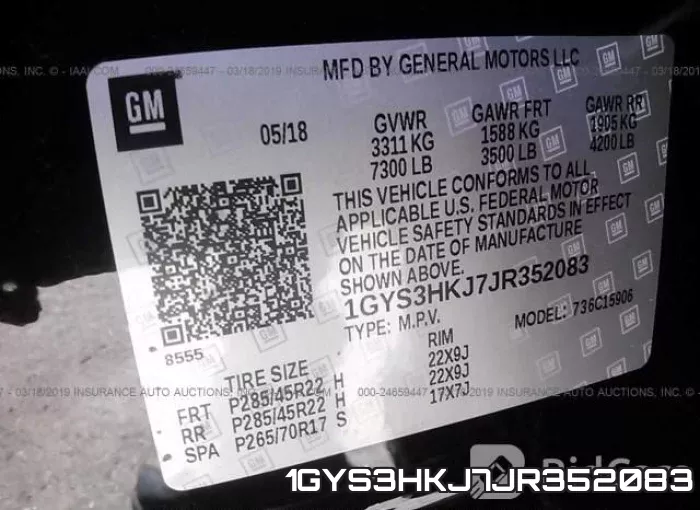 1GYS3HKJ7JR352083 фото 10