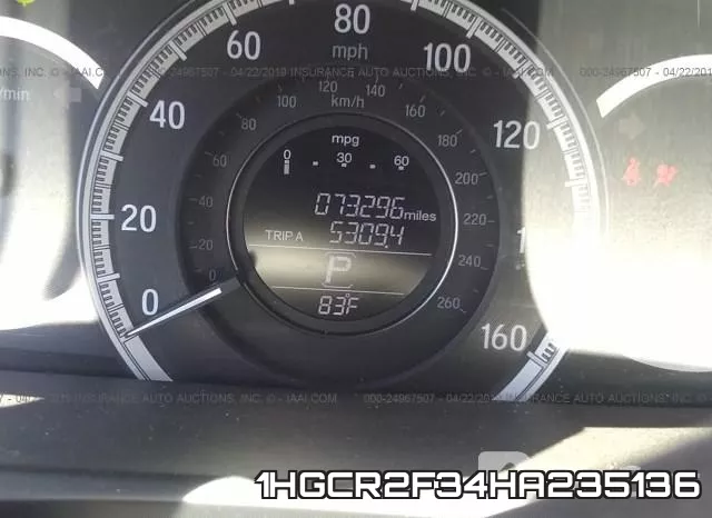 1HGCR2F34HA235136 фото 8