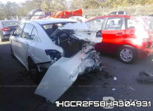 1HGCR2F58HA304931 фото 4