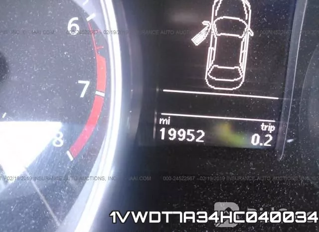 1VWDT7A34HC040034 фото 8