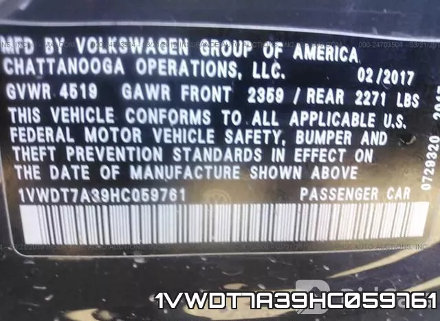 1VWDT7A39HC059761 фото 10