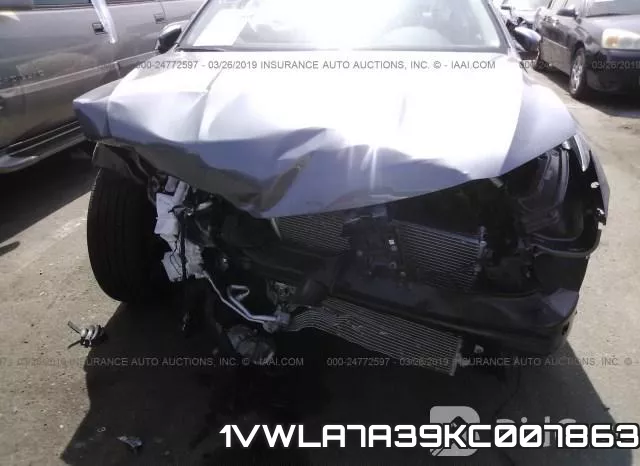 1VWLA7A39KC007863 фото 7