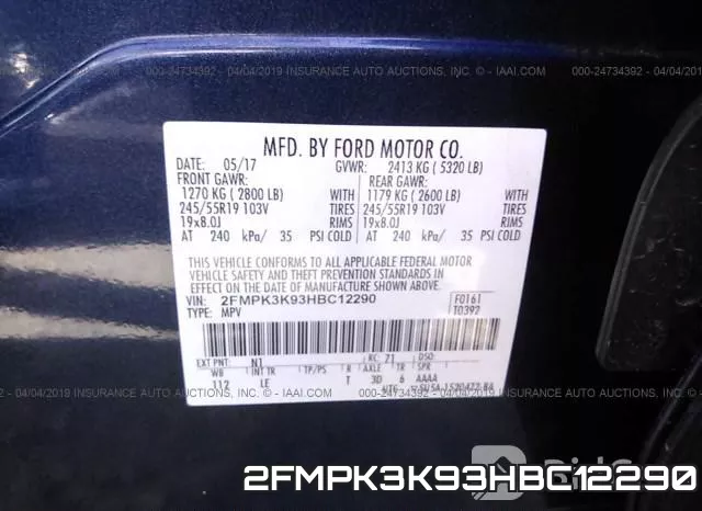 2FMPK3K93HBC12290 фото 9