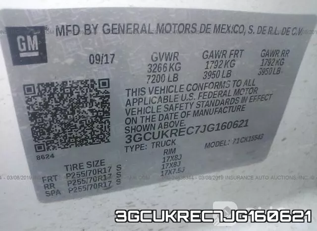 3GCUKREC7JG160621 фото 10