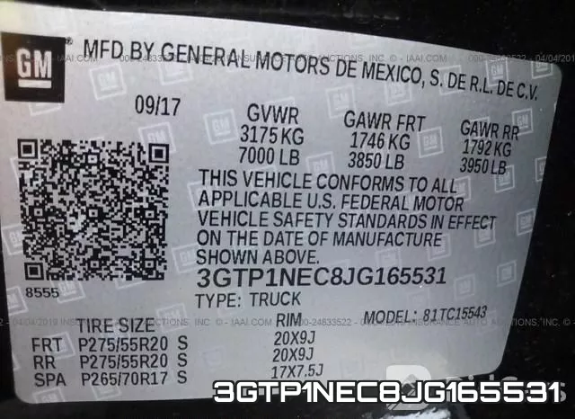 3GTP1NEC8JG165531 фото 10