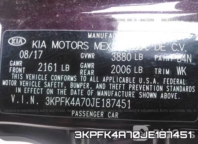 3KPFK4A70JE187451 фото 10