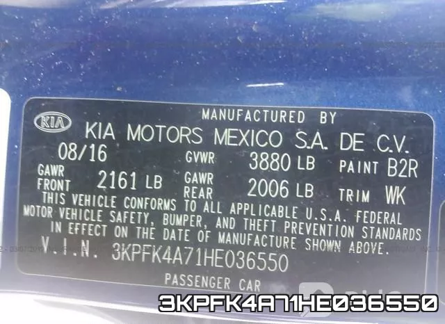 3KPFK4A71HE036550 фото 10