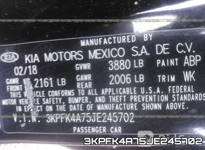 3KPFK4A75JE245702 фото 10