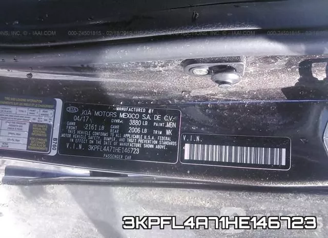3KPFL4A71HE146723 фото 10