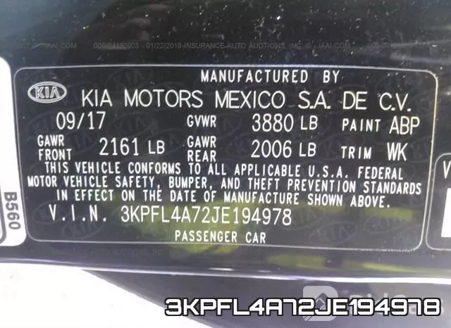 3KPFL4A72JE194978 фото 10