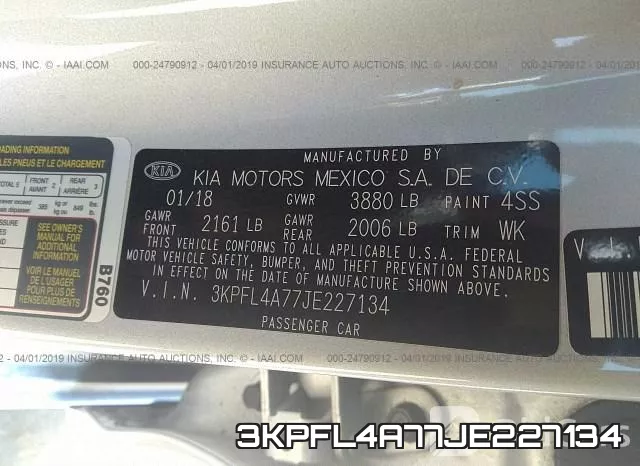 3KPFL4A77JE227134 фото 10