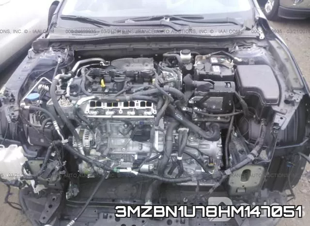3MZBN1U78HM147051 фото 2