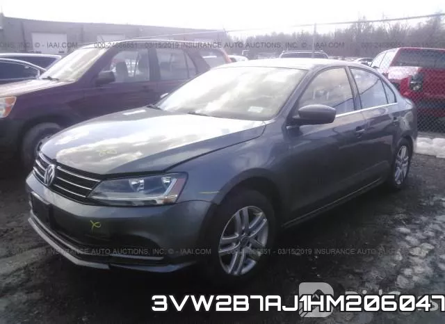 3VW2B7AJ1HM206047 фото 3