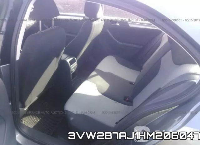 3VW2B7AJ1HM206047 фото 8