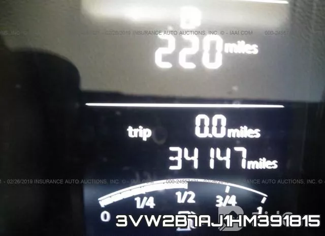 3VW2B7AJ1HM391815 фото 8