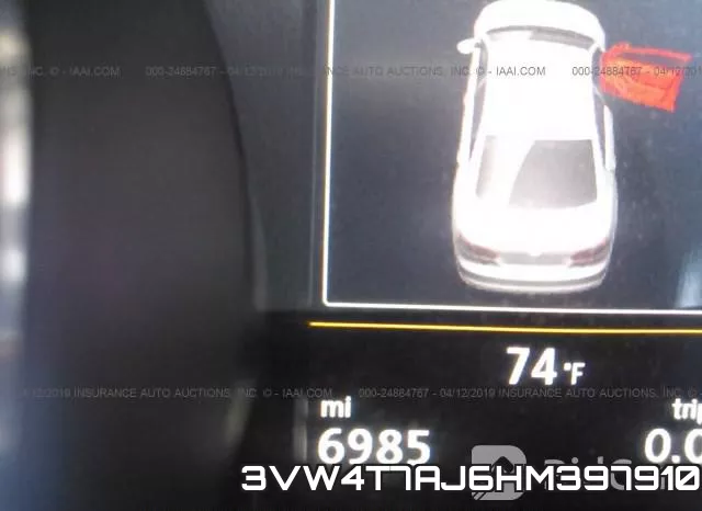 3VW4T7AJ6HM397910 фото 8