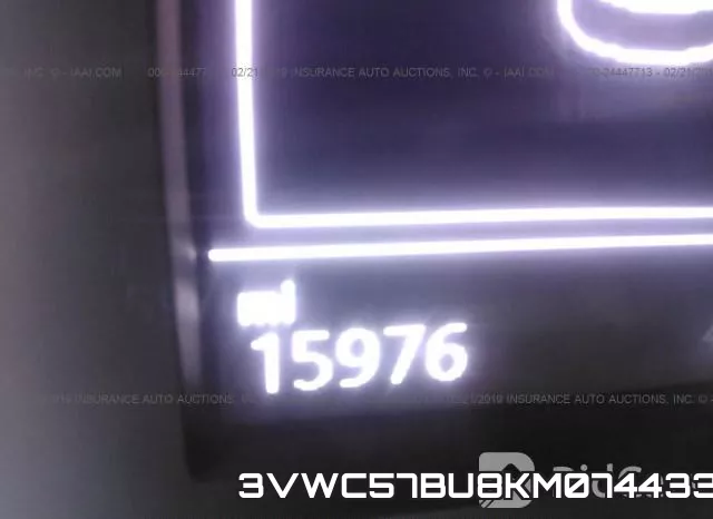 3VWC57BU8KM074433 фото 8