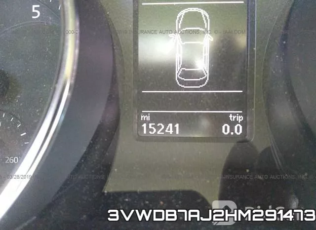 3VWDB7AJ2HM291473 фото 8