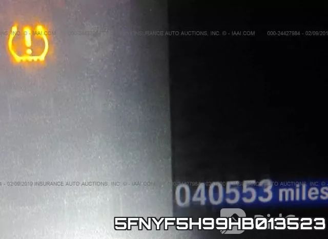5FNYF5H99HB013523 фото 8