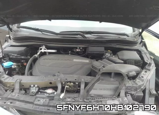 5FNYF6H70HB102790 фото 2