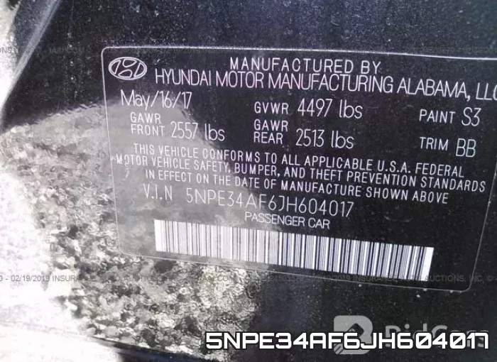 5NPE34AF6JH604017 фото 10