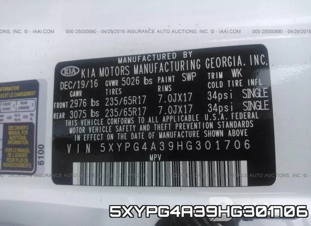 5XYPG4A39HG301706 фото 10