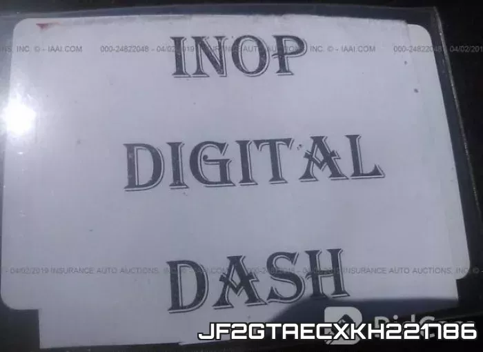 JF2GTAECXKH221786 фото 8