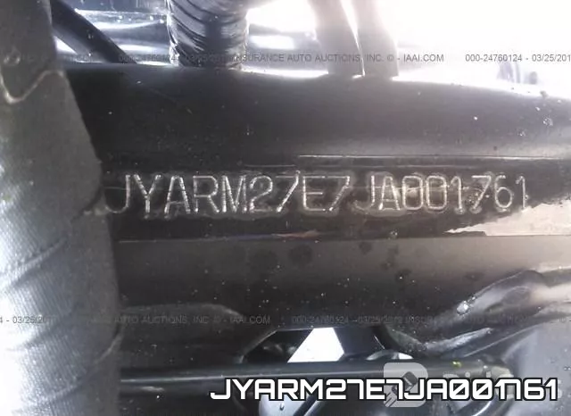 JYARM27E7JA001761 фото 2