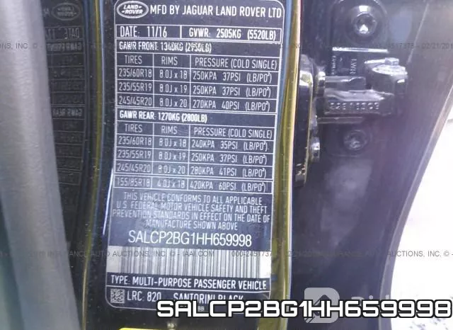 SALCP2BG1HH659998 фото 10