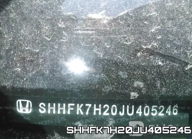 SHHFK7H20JU405246 фото 10