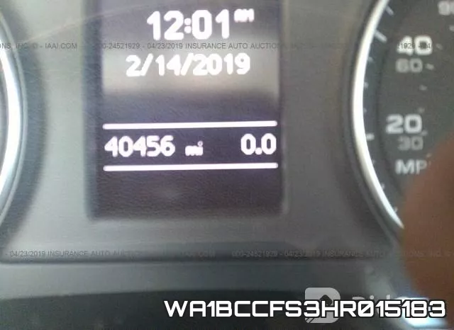 WA1BCCFS3HR015183 фото 8