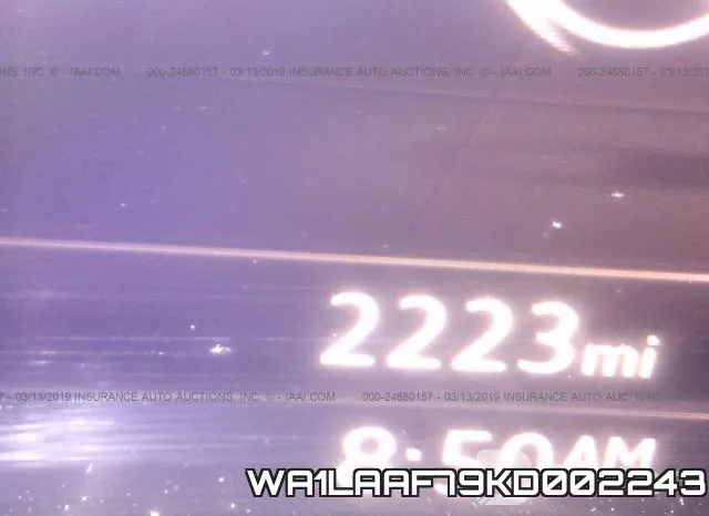 WA1LAAF79KD002243 фото 8