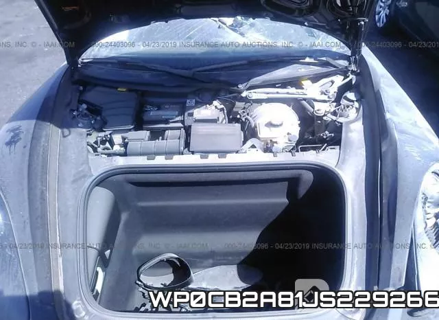 WP0CB2A81JS229266 фото 2