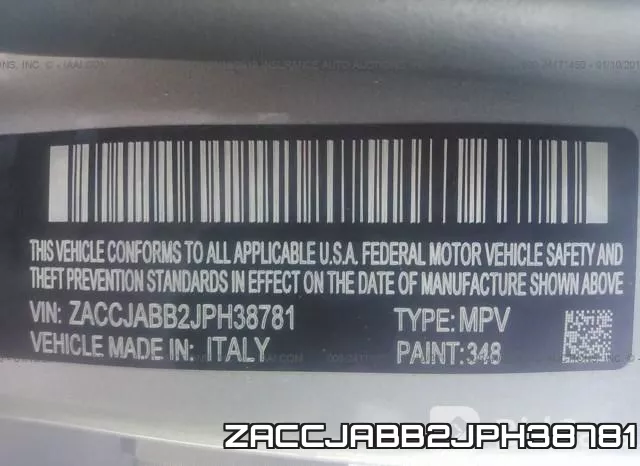 ZACCJABB2JPH38781 фото 10