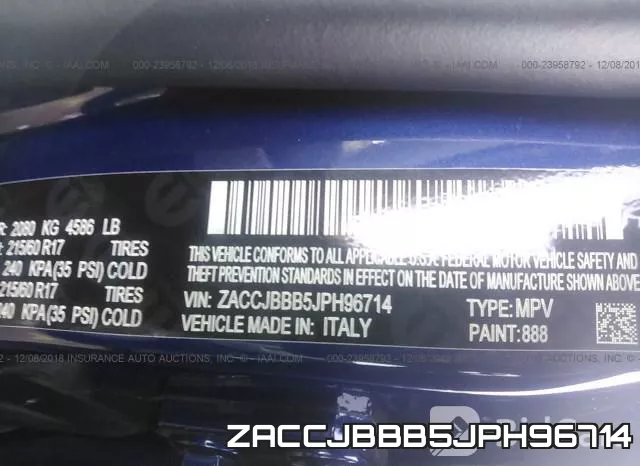 ZACCJBBB5JPH96714 фото 10