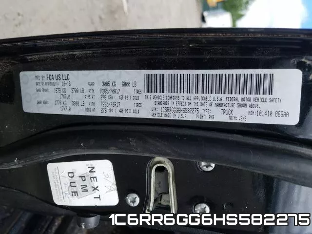 1C6RR6GG6HS582275 фото 2