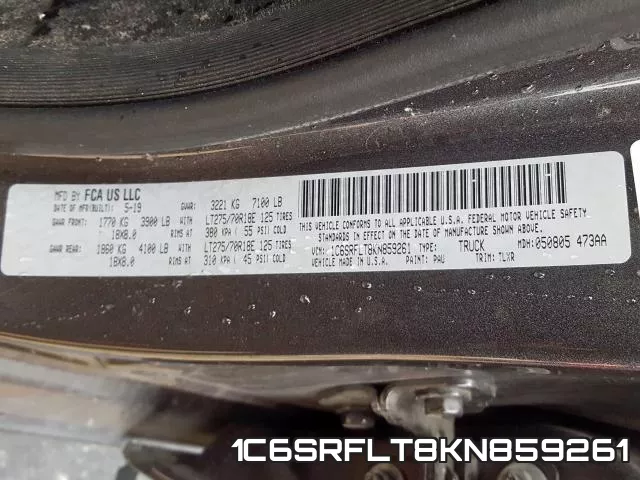 1C6SRFLT8KN859261 фото 2