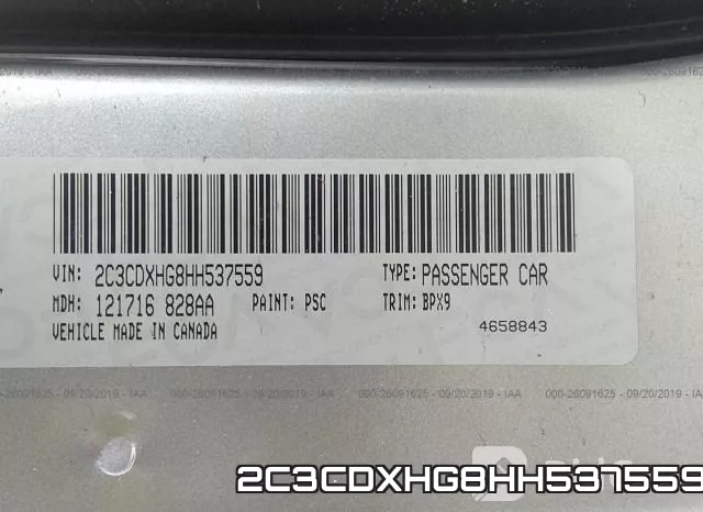 2C3CDXHG8HH537559 фото 10