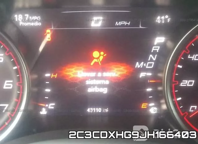 2C3CDXHG9JH166403 фото 8