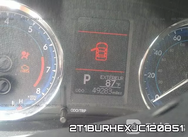 2T1BURHEXJC120851 фото 8