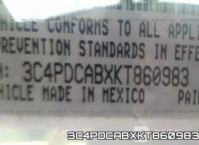 3C4PDCABXKT860983 фото 10