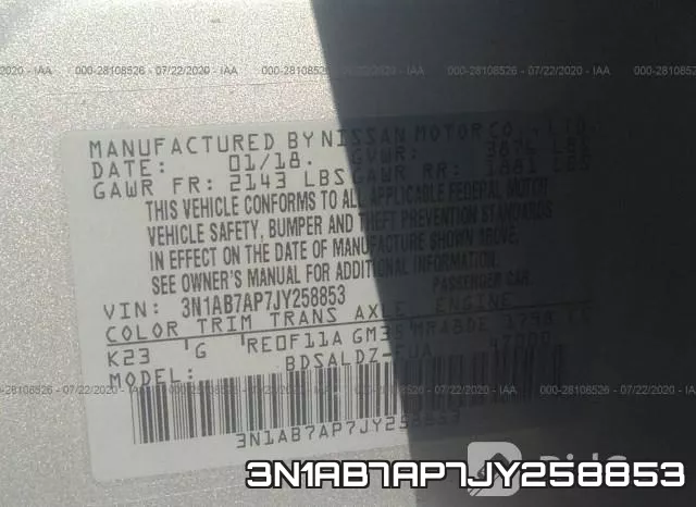 3N1AB7AP7JY258853 фото 10