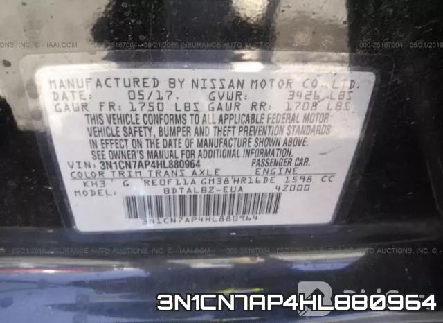 3N1CN7AP4HL880964 фото 10